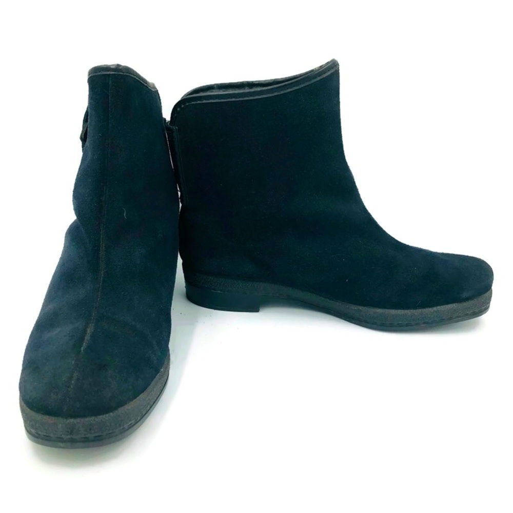 Aspen Skiwear Boots Suede Boots Black Shearling